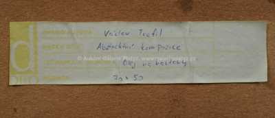  / Abstraktní kompozice / Václav Trefil