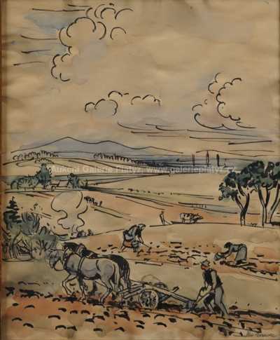  / Práce na poli / Alois Moravec