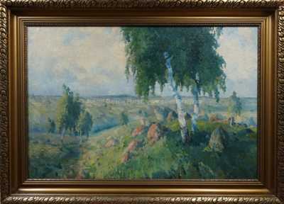 Gustav Porš - Břízy na návrší
