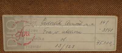  / Eva v ateliéru / Arnošt Paderlík