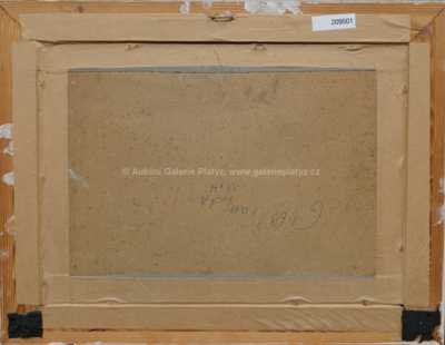  / Skály na pobřeží / Vincenc Beneš