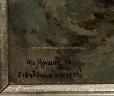  / Zasněžené rozcestí / Otakar Moravec