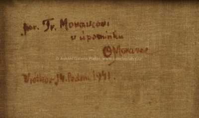  / Zasněžené rozcestí / Otakar Moravec