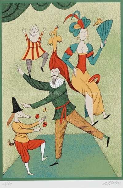  / Komedianti / Adolf Born