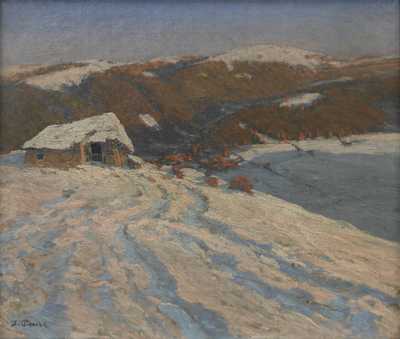  / Zasněžená krajina / Josef Písecký (Liška)