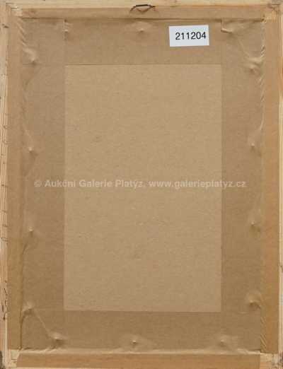  / Kompozice se sedící dívkou / Marie Čermínová - Toyen