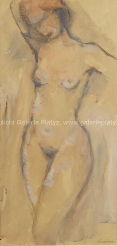  / Ženský akt / Jan  Smetana