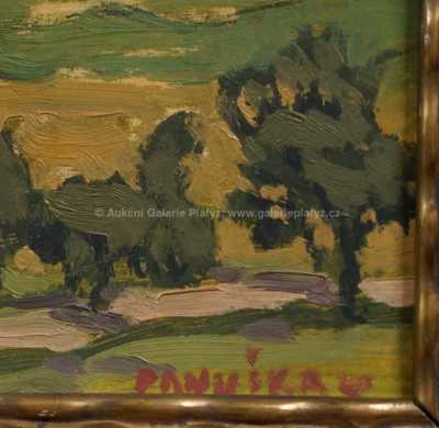  / Bouřka nad krajinou / Jaroslav Panuška