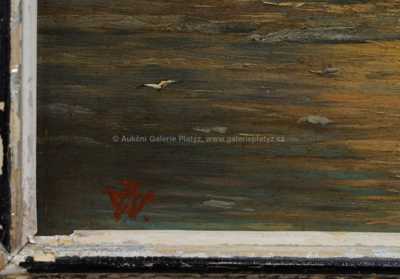  / Západ slunce nad mořem / Antonín Waldhauser 