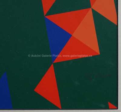 / Geometrický motiv / Zdeněk Sýkora