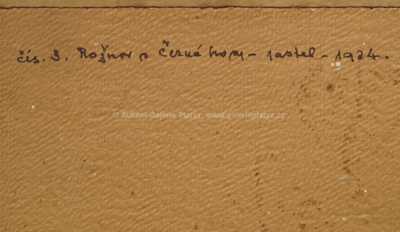  / Rožnov z Černé hory / Alois Schneiderka