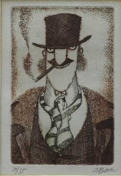  / Kuřák / Adolf Born