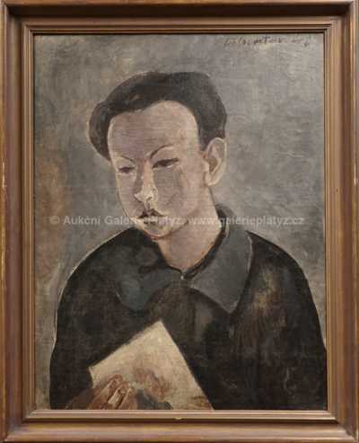   - Chlapec s papírem