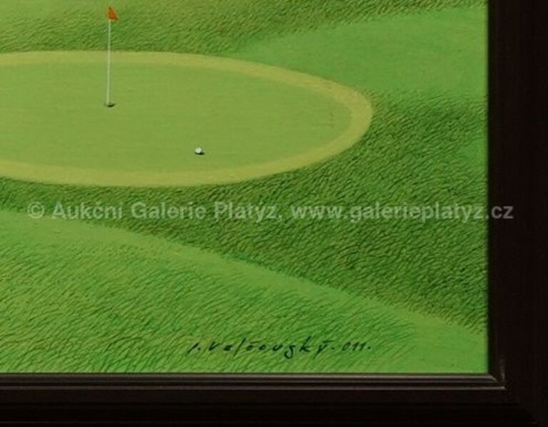  / Růže na golfu / Josef Velčovský