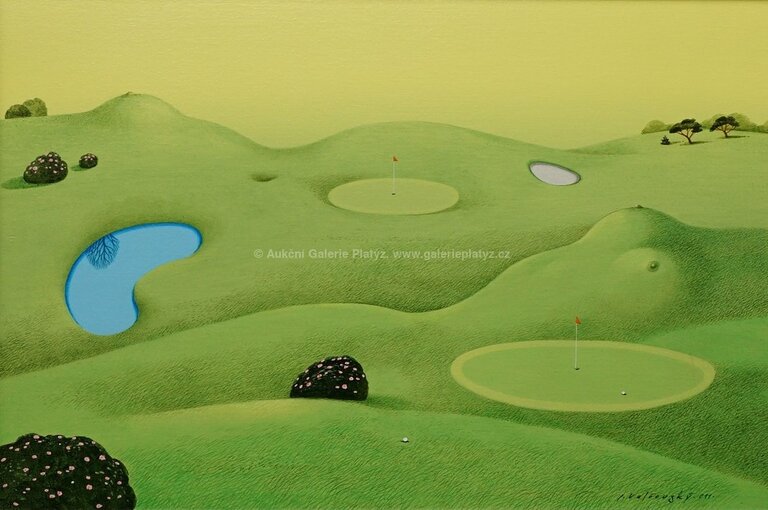  / Růže na golfu / Josef Velčovský