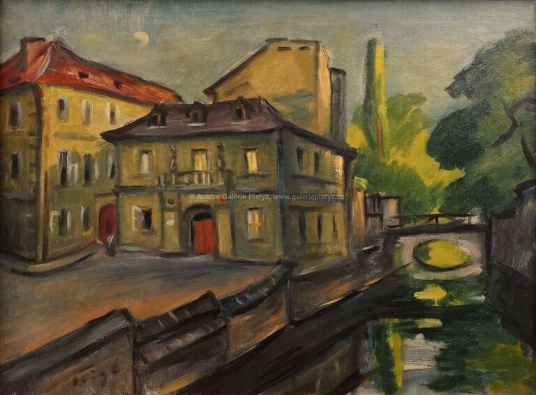  / Dům Jiřího Trnky na Kampě / Bedřich  Feigl