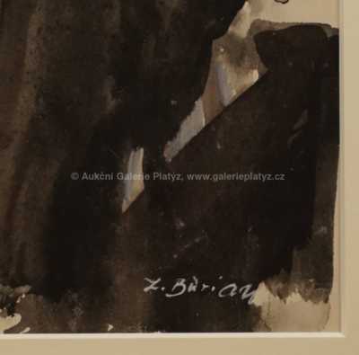  / Konvolut dvou kusů / Zdeněk Burian