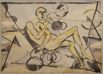  / Sedící postavy / Jiří Načeradský