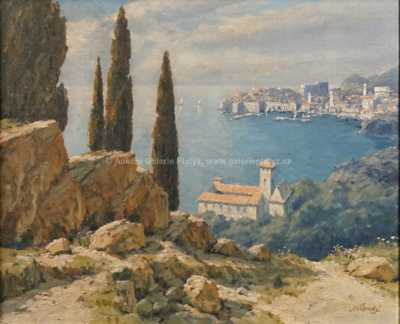 / Dubrovník a klášter sv. Jakuba / Josef Písecký (Liška)