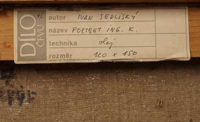  / Portrét Ing. K. / Ivan Sedliský