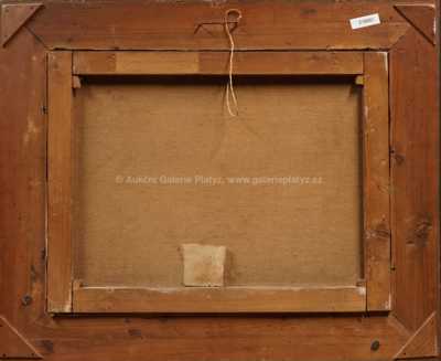  / Zasněžená vesnička / Gustav  Porš