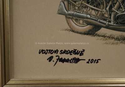  / Vojenská motorka / Václav Zapadlík