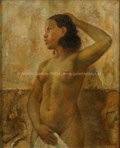  / Dívčí akt / Josef  Svoboda