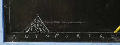  / Autoportrét v protisvětle / Boris Jirků