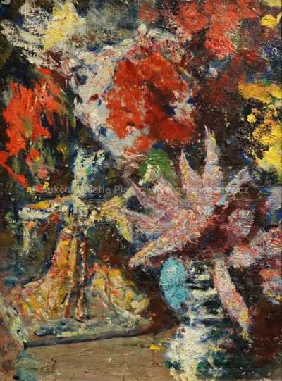  / Soška čínské tanečnice / Ludvík Kuba