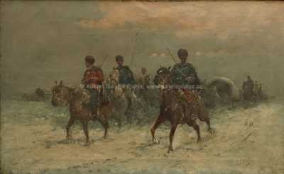  / Kozáci / Adolf (Constantin) Baumgartner - Stoiloff