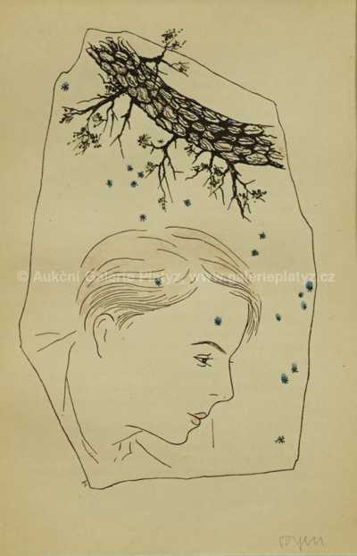 / Portrét / Marie Čermínová - Toyen