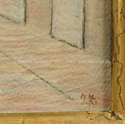  / Dóžecí palác s kostelem Santa Maria della Salute / Jan  Zrzavý