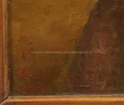  / Portrét Aničky / Josef  Konečný Žar