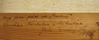  / Portrét Aničky / Josef  Konečný Žar