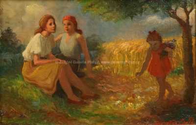  / Odpočinek v létě / Josef  Konečný Žar