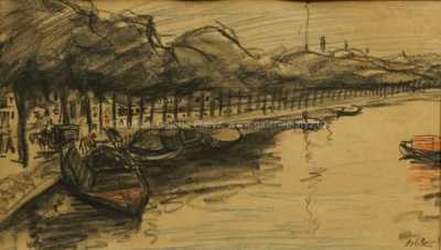  / Na řece / Emil Orlík