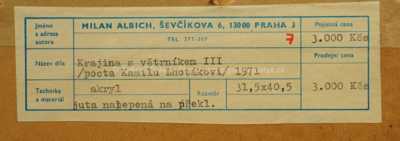  / Pocta Kamilu Lhotákovi / Milan Albich