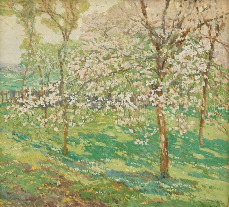  / Rozkvetlý sad / Josef Ullmann