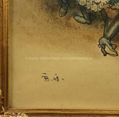  / Při tanci /   Autor neurčen