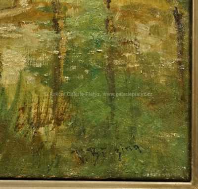  / Lávka přes potok / Václav Březina