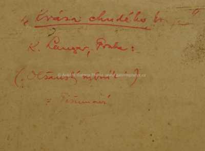  / Krása chudého kraje / Karel Langer