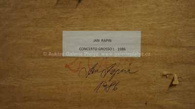  / Concerto Grosso I. / Jan Rapin