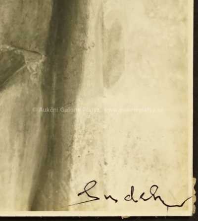  / Socha jezdce / Josef Sudek