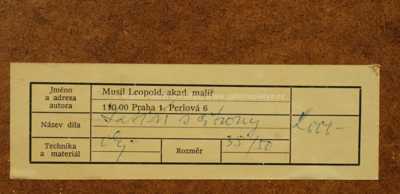  / Zátiší s citróny / Leopold Musil