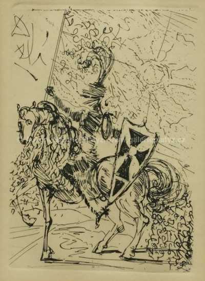  / Rytíř / Salvador Dalí