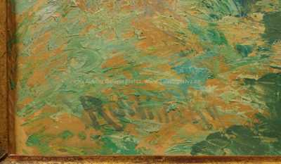  / Řeka lemovaná stromovím / Václav Radimský