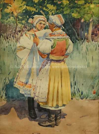  / Děvčata v krojích / Antoš Frolka
