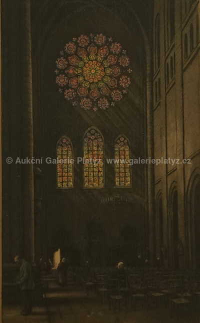  / Interiér kostela / František Tavík Šimon