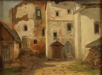  / Ruiny kláštera / A. B. Piepenhagen