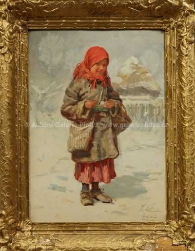 Otakar Číla - Ruské děvče